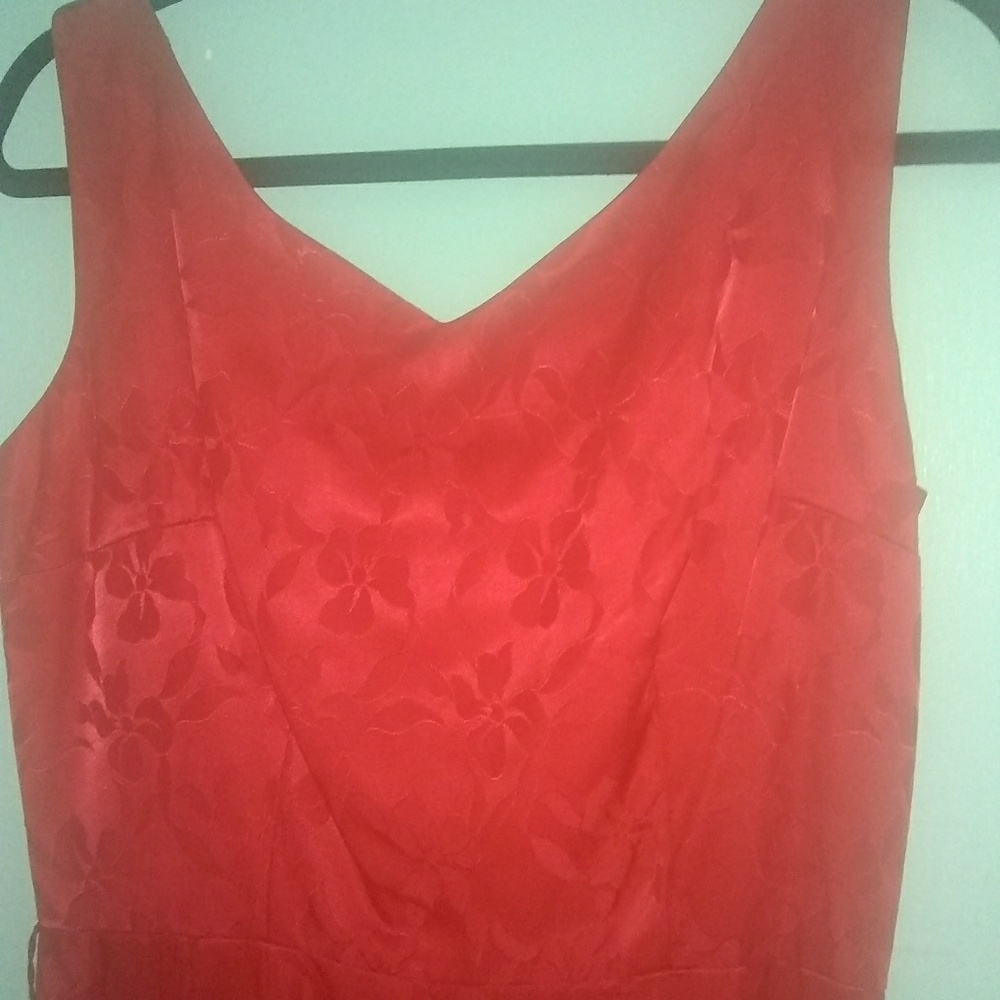 Vintage red dress